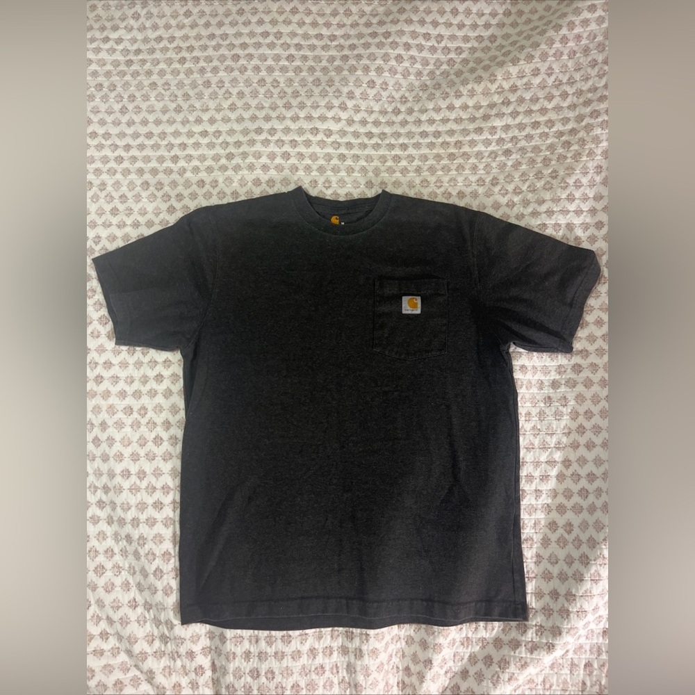 Men’s Original Fit Carhartt T Shirt Dark Gray‎ Size Medium